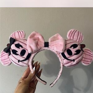 Disney Ears Pumpkin Mickey Mouse custom Headband with Bow